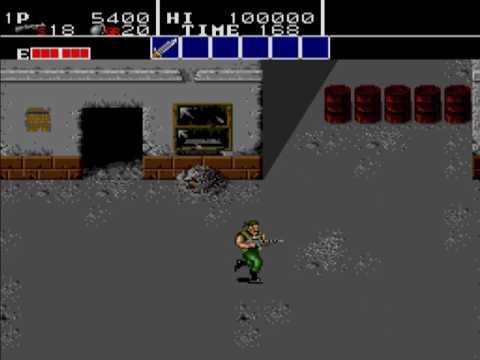 Battle Rangers [Data East 1988] Arcade MAME battlera