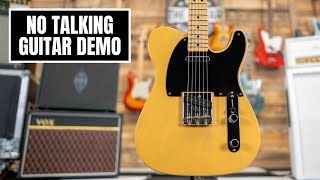 Video thumbnail for No Talking Guitar Demo - Fender Classic Player Baja Telecaster by The Guitar Marketplace