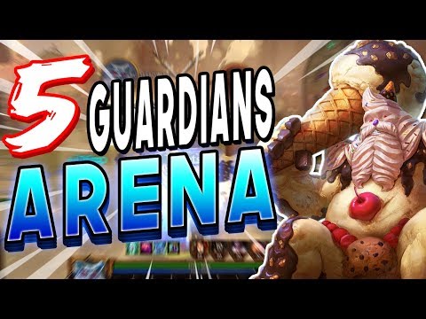 Smite: 5 GUARDIANS With Void Stone and Mystical Mail in Arena!