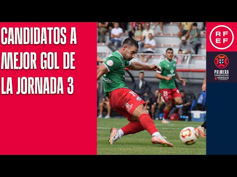 🎩🚀🤯🏍️ ¡¡Estos son los 𝗖𝗔𝗡𝗗𝗜𝗗𝗔𝗧𝗢𝗦 a 𝗠𝗘𝗝𝗢𝗥 𝗚𝗢𝗟 de la 𝗝𝗢𝗥𝗡𝗔𝗗𝗔 𝟯 en #PrimeraFederación!