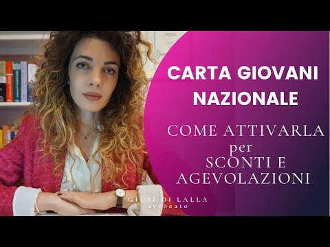 CARTA GIOVANI NAZIONALE: scopri come ottenere SCONTI e AGEVOLAZIONI!