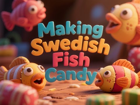 Making Swedish Fish Candy Factory Secrets for Kids | How Its Made | Candy Making | Candy Secrets