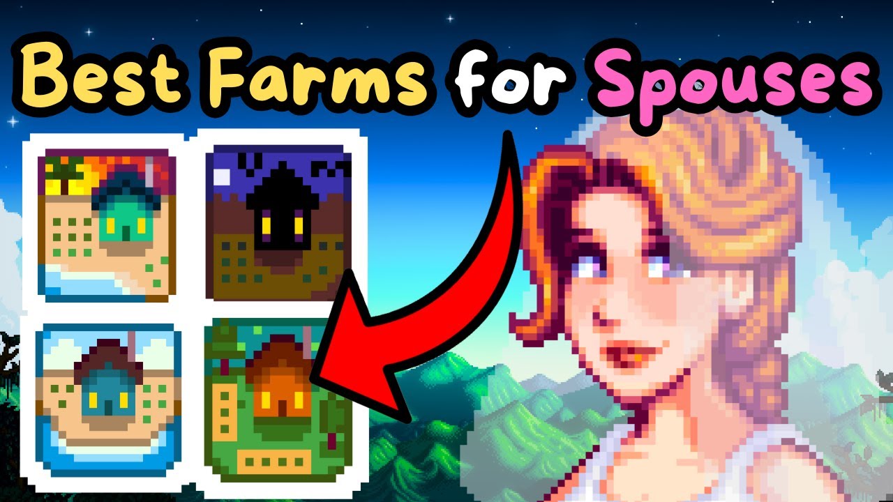 The PERFECT Farms for Each Spouse|| Stardew Valley 1.6 Lore and Theory