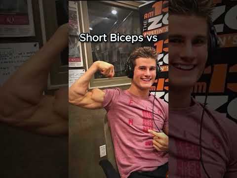 Short Biceps vs Long Biceps 💪🏻 #bodybuilding #fitness #gym #shortsvideos