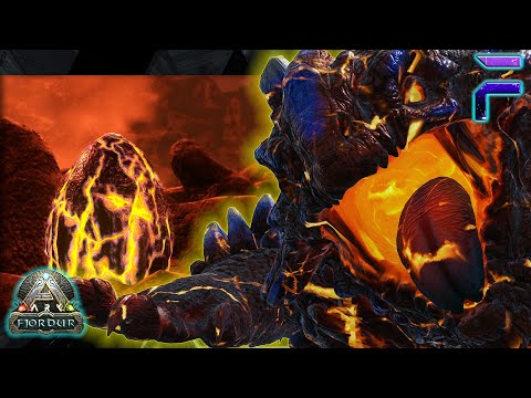 Stealing My First Magmasaur Egg, the Easy Way- Ark: Fjordur E12