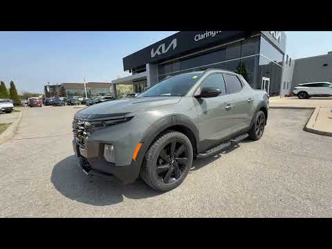 2023 Hyundai Santa Cruz in Gray for sale at Clarington Kia in Bowmanville, ON