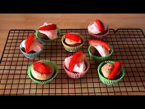 Chocolate & Strawberry CupCakes *Slimming World*