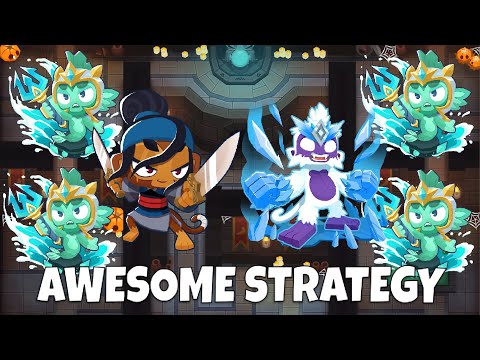 Arctic Knight Spam is OP on Dark Dungeons Chimps | BTD6 Black Border Guide (v51.2)