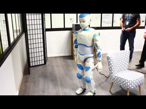 Romeo walking in his flat