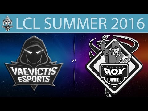 [LoL VODs] VS vs ROX | LCL Summer 2016 (03.07.2016) - Vaevictis eSports vs Tornado ROX