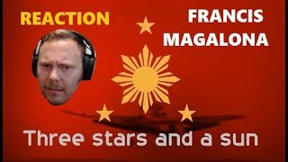 FIRST TIME REACTION to Francis Magalona - Three Stars &amp; A Sun