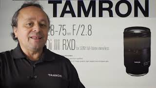 Video 2 of Product Tamron 28-75mm F/2.8 Di III RXD Full-Frame Lens (2018)