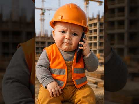 Baby - Bauarbeiter - Chef Geld bitte