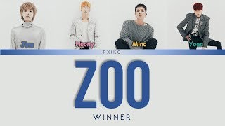 WINNER (위너) - &#39;ZOO (동물의 왕국)&#39; Lyrics Han | Rom | Eng