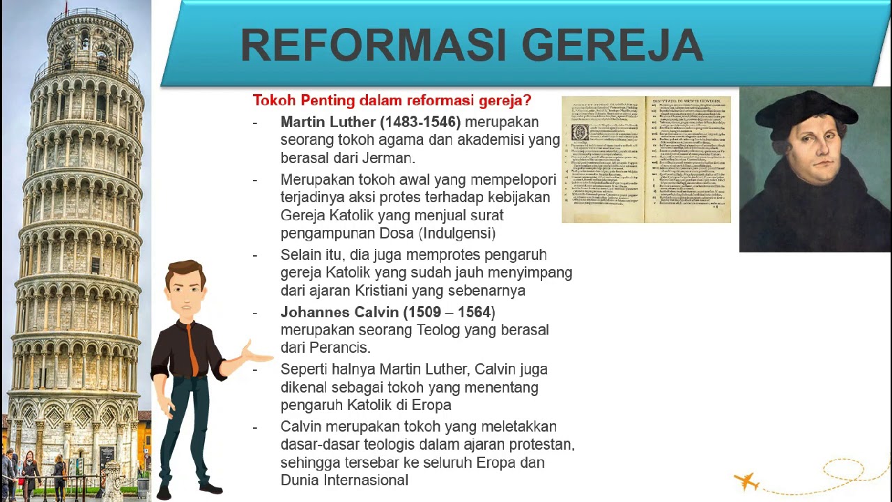 REFORMASI GEREJA - Peristiwa Penting di Eropa [Materi sejarah Kelas XI Peminatan]