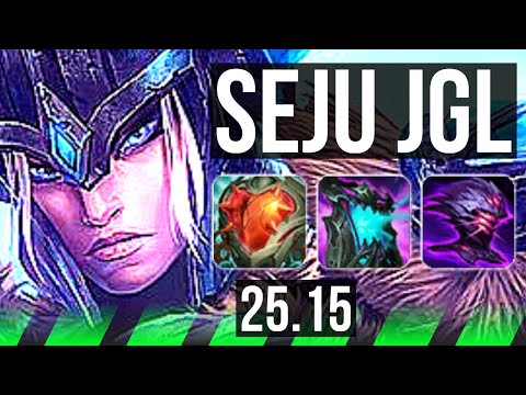 SEJUANI vs ZED (JGL) | KR Master | 25.15