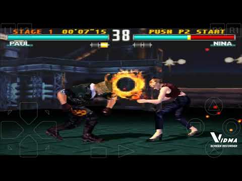 Tekken 3 Fight With Paul vs Nina #tekken3 #fight #paul #nina #tekken7