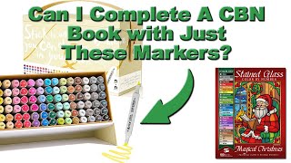A Christmas Colouring Challenge with Arrtx Oros Alcohol Markers!