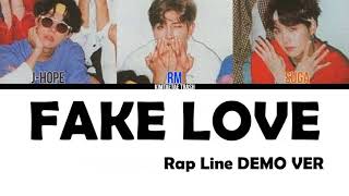 Download lagu BTS- FAKE LOVE(RAP LINE ORIGINAL DEMO VER.)[Color Coded Lyrics/Han/Rom/Eng] mp3