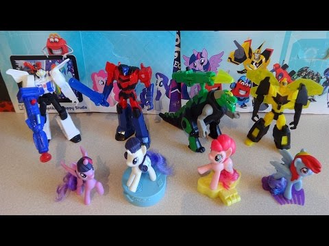 2017 Transformers & My Little Pony Toys Full Set to Collect in Europe