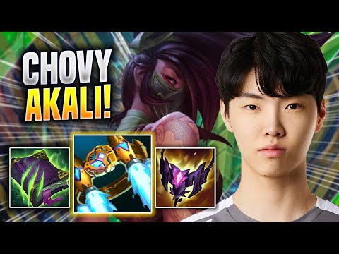 CHOVY CHILLING WITH AKALI! - GEN Chovy Plays Akali MID vs Syndra! | Season 2023