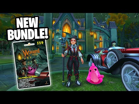 Wizard101: NEW Darkmoor Bundle!! - Graveholm Inn Bundle
