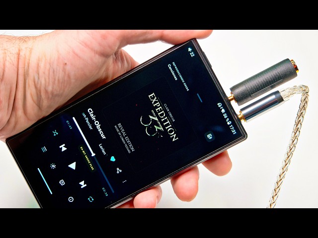 Vídeo relacionado con FiiO M33 R2R Reproductor de música HiFi portátil, Snapdragon 680, 8 GB de RAM + 128 GB de almacenamiento, True R2R DAC, audio USB XMOS XU316, salida equilibrada de 1100 mW, ecualizador automático