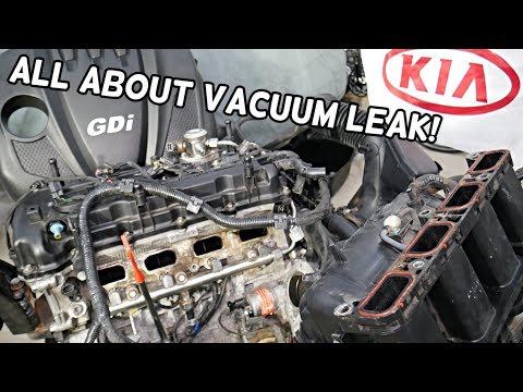 VACUUM LEAK KIA SORENTO KIA SPORTAGE, WHERE VACUUM LEAK