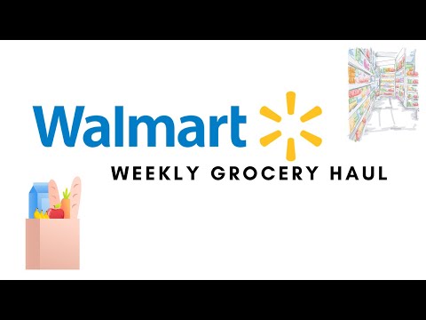 WALMART Weekly Grocery Haul for 1 | December 2020 |...