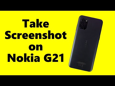 How to Take Screenshot on Nokia G21