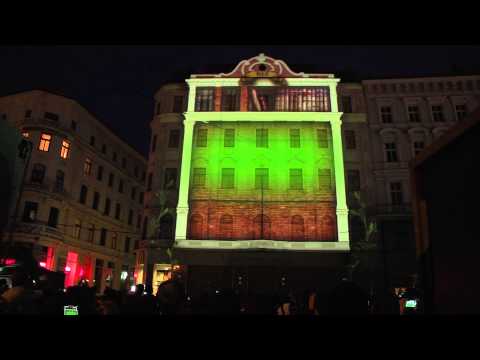 Představení Škopku - Starobrno videomapping (27.6.2013)