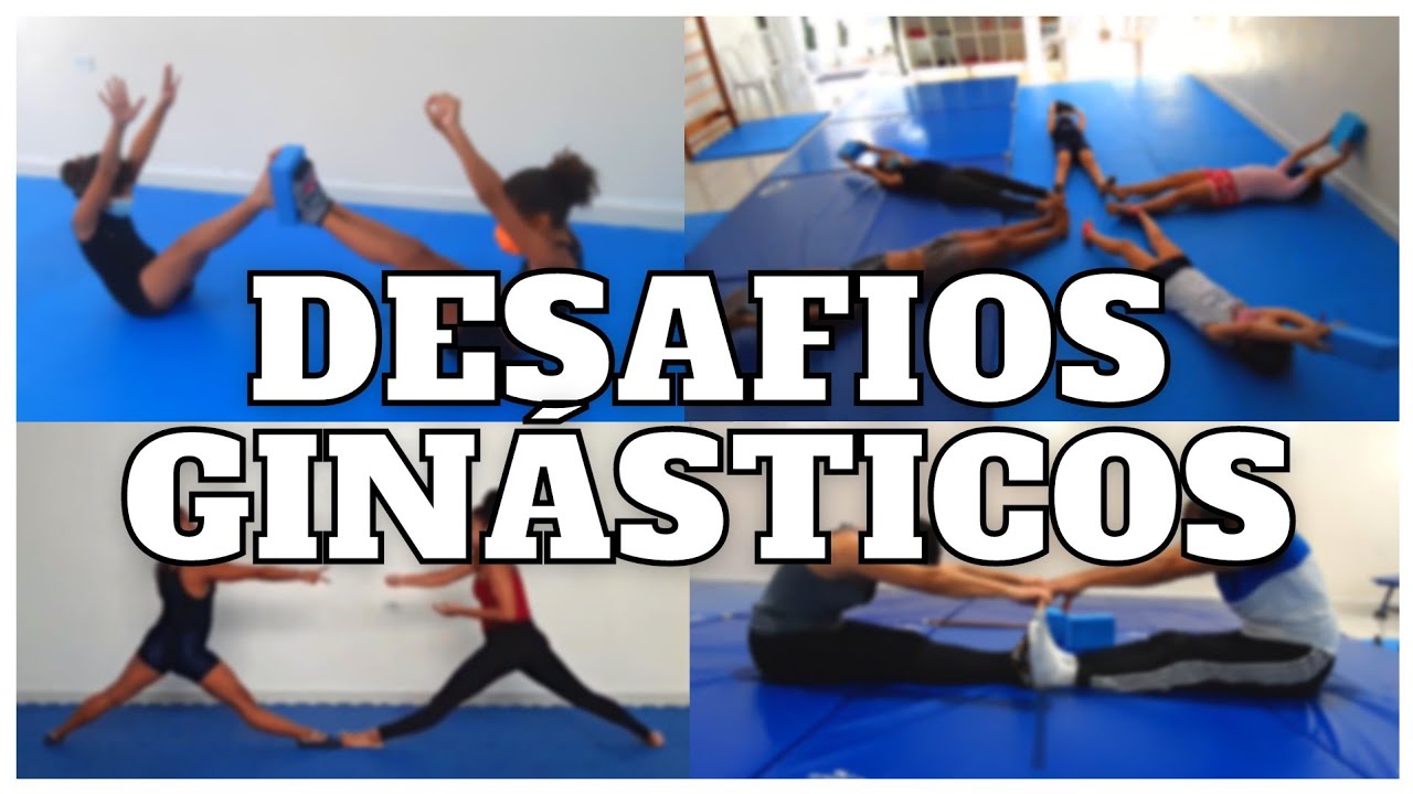 DESAFIOS GINÁSTICOS: Jogos e Brincadeiras para treinar Ginástica!