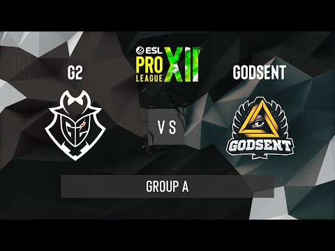 CS:GO - G2 Esports vs. GODSENT [Nuke] Map 1 - ESL Pro League Season 12 - Group A - EU