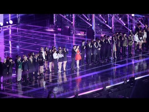 171225 블랙핑크,방탄소년단,엑소,트와이스,레드벨벳,워너원,여자친구,위너,비투비,아이유 전출연진 오프닝 직캠 Fancam (가요대전) by Mera