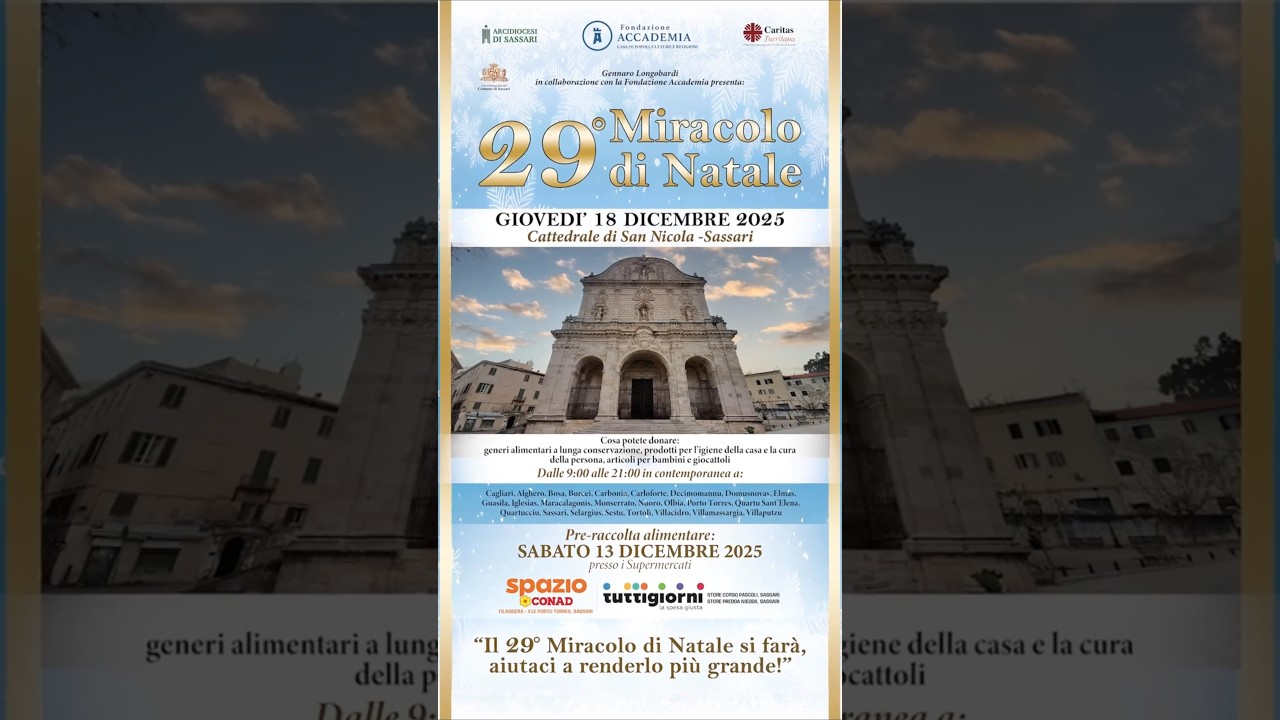 29° Miracolo di Natale | Giovedì 18 Dicembre 2025