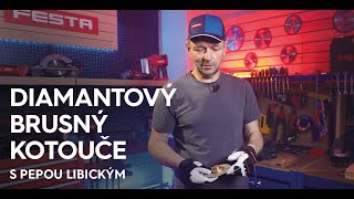 Kotouč diamantový brusný 115mm FESTA
