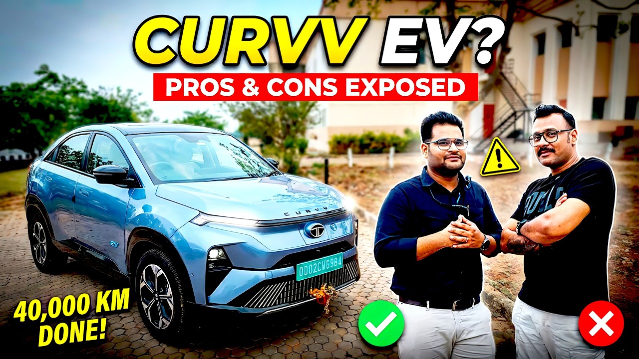 40,000 KM Done! Tata Curvv EV Ownership Review | Worth It? 🤔