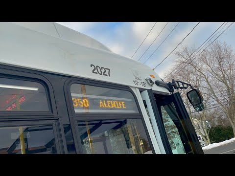 Simply Lucky, All & One Aesthetic Ride! | Yoshi's Ride Series {S6-E19} - Riding the 350 🚌 - {MBTA}