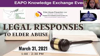 Legal Responses to Elder Abuse