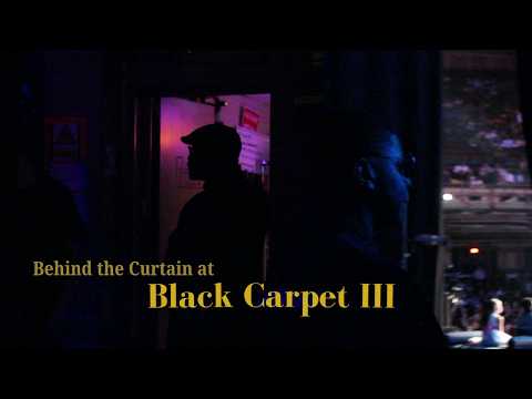 Behind the Curtain at Black Carpet III