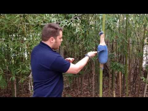 Cold Steel Talwar Meat Cut Test plain edge vs serrated