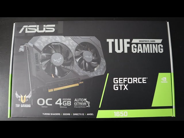 Card màn hình Gaming ASUS TUF GTX 1650 4GB GDDR6