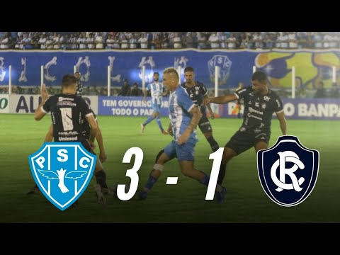 Paysandu 3 x 1 Remo | Melhores Momentos | Campeonato Paraense