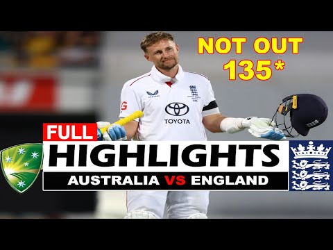 FULL HIGHLIGHTS | AUSTRALIA VS ENGLAND 2ND TEST DAY 1 MATCH HIGHLIGHTS 2025 | AUS VS ENG HIGHLIGHTS