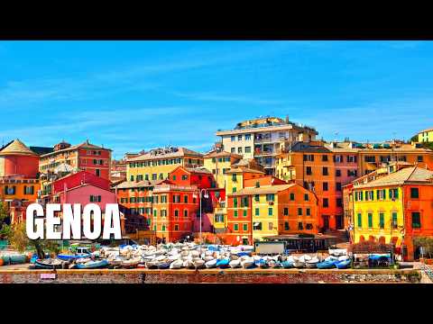 Exploring Genoa Italy on Foot | Walking Tour 4K
