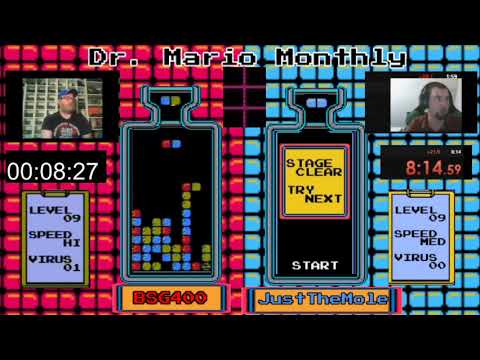 DrMC Speed Monthly August 2020 - BSG4000 vs. JustTheMole - Round 1