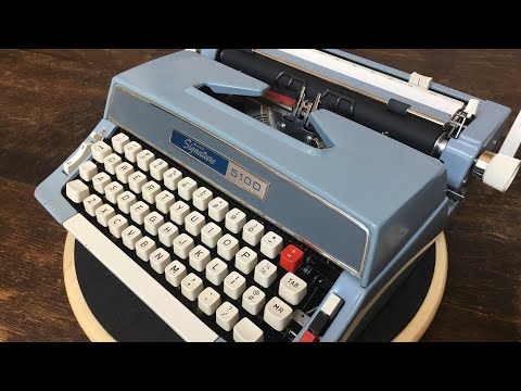 TypewriterMinutes-Typewriter Review: 1971 Wards Signature 510D (Brother JP3)