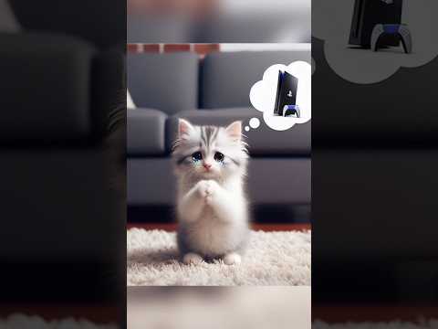kedi PS5 istiyor🎮 #cat #cute #kitten #funny #catlover #kitty