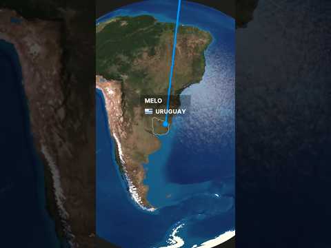 Distance between Russia and Uruguay #moscowregion #ukrainrussiaborder #aviation #military #army #map