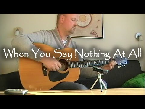 When You Say Nothing At All - Ronan Keating | fingerstyle guitar (with tabs)
